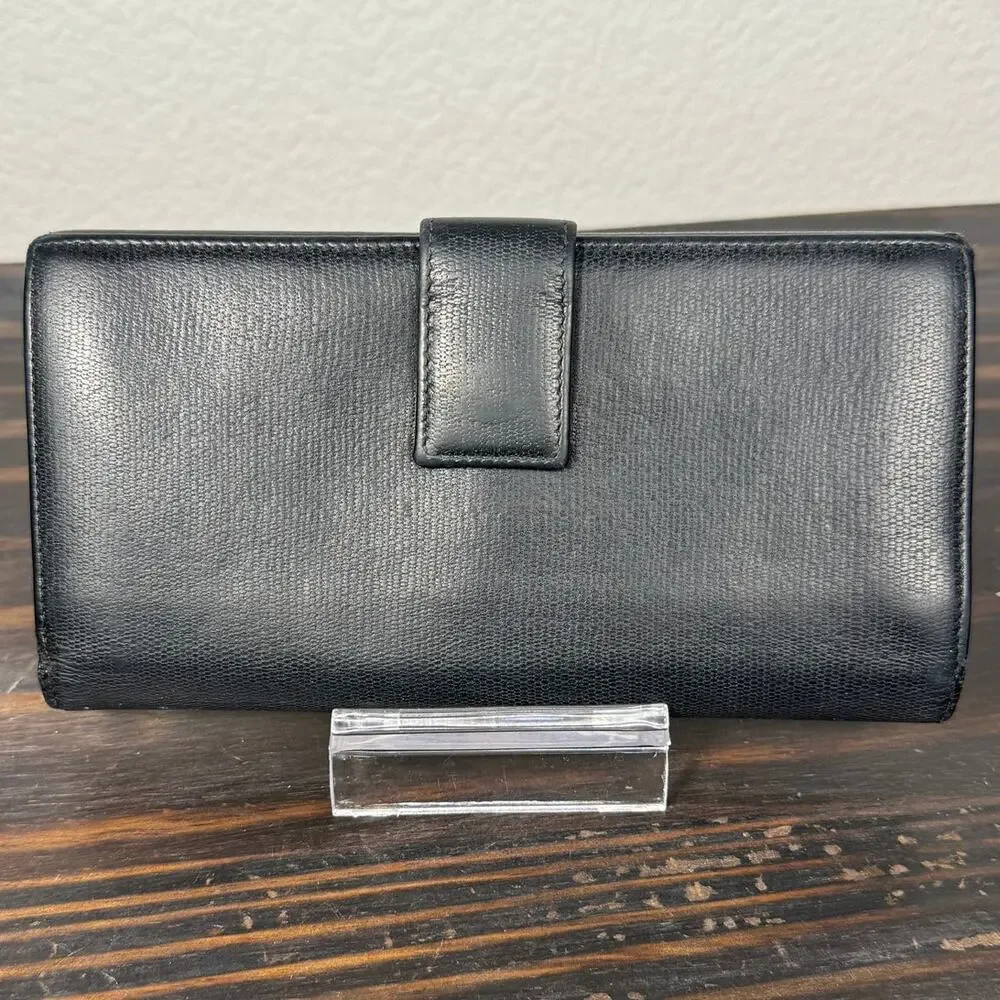 YSL Saint Laurent Paris‎ Y Line Calfskin Leather Long Wallet - Picture 2 of 14